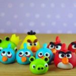 angry birds en plastilina