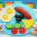 como hacer comida con plastilina