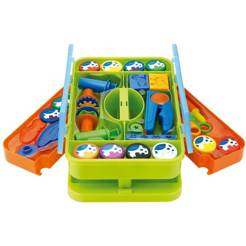 Plastilina con accesorios para niños, 27 juegos de herramientas