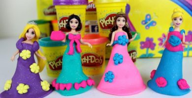 plastilina princesas