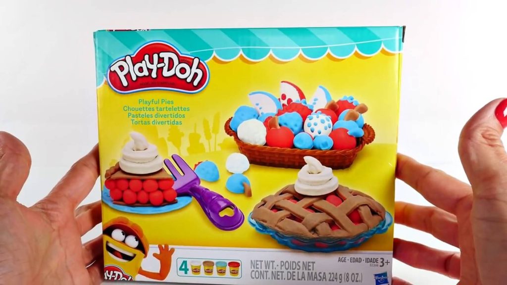 pasteles de play doh